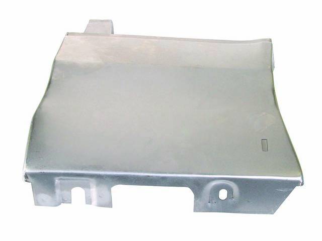 REPAIR PANEL, Lower Fender, Rear, RH, 9 Inches High, 20 gauge steel, incl inner brace, Repro