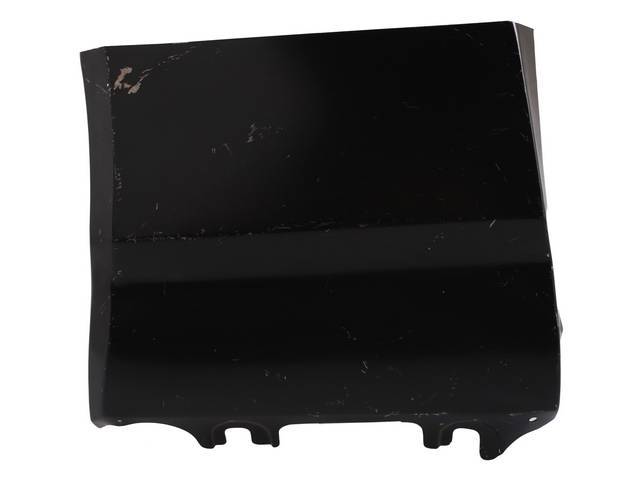 Lower Fender Repair Panel, Rear, LH, 12 Inches High, 20 gauge steel, does not incl inner brace, reproduction