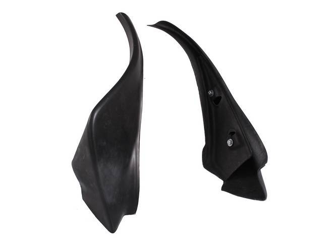 Front Fender Wheel Opening Flair / Spoiler Kit, RH and LH, repro