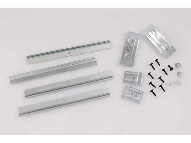 Rocker Molding to Panel Retainer Kit, 10-piece kit includes molding clips, reproduction