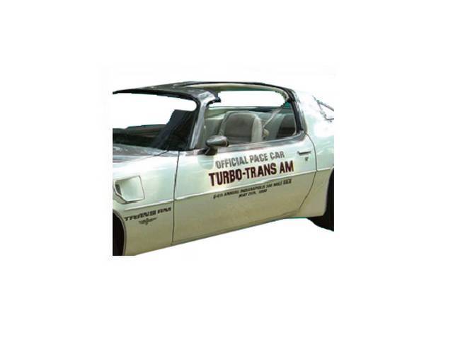 DOOR AND WINDSHIELD DECAL KIT, Trans Am, Indy Pace Car