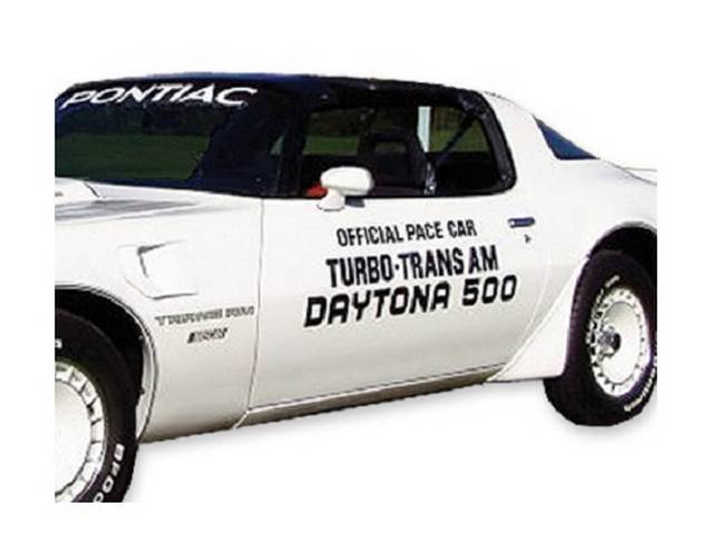 DOOR AND WINDSHIELD DECAL KIT, Trans Am, NASCAR Pace Car