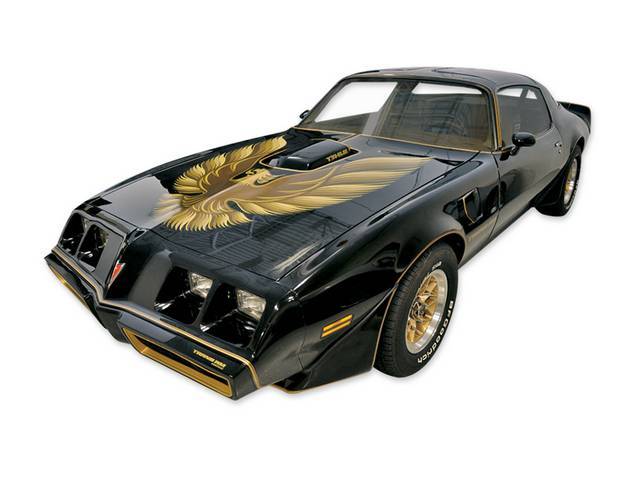 HOOD BIRD AND STRIPE KIT, Trans Am, Gold, Special Edition