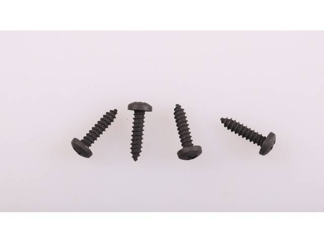 Heater Control Fastener Kit, 4-pieces, OE Correct AMK Products reproduction for (67-68)