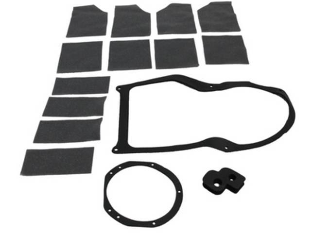 Heater Box Seal Kit, w/o AC, Reproduction for (73-77)