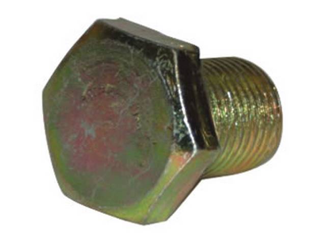 BOLT, Disc Brake Backing Plate and Bracket, used to bolt backing plate and/or caliper bracket to spindle in upper hole location, Repro