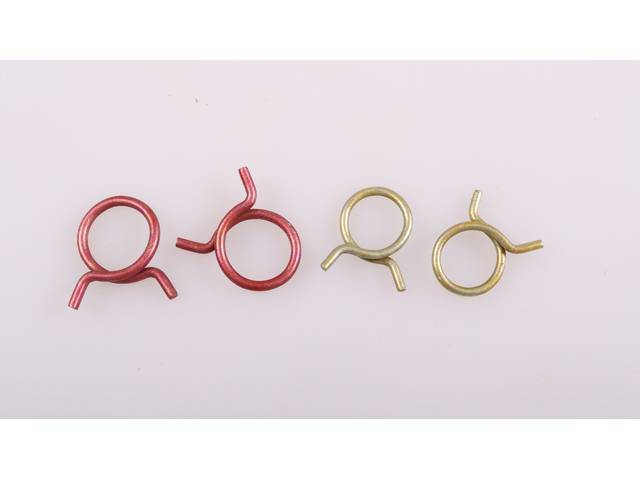 Heater Hoses Fastener Kit, 4-piece, OE Correct AMK Products reproduction for (64-68)