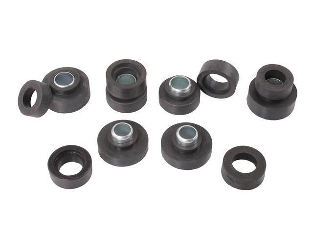 Subframe Rubber Bushing Kit, 12-pieces, OER reproduction