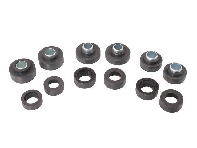 Subframe Rubber Bushing Kit, 12-pieces, OER reproduction