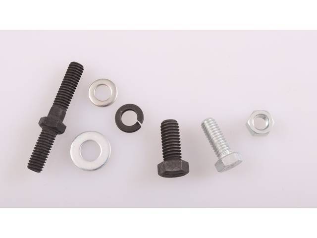 AC Compressor Support to Exhaust Manifold Fastener Kit, 7-piece, OE Correct AMK Products reproduction for (6-67)