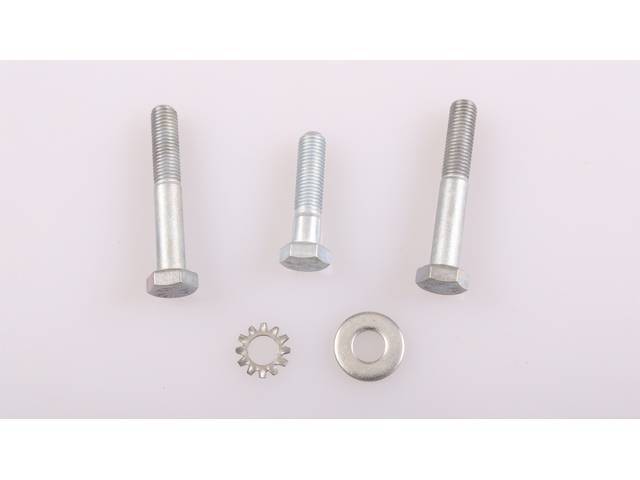 AC Compressor Front Support Bracket Fastener Kit, 5-pc OE Correct AMK Products reproduction for (64-69)