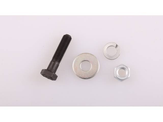 AC Compressor Upper Front Brace Fastener Kit, 4-piece, OE Correct AMK Products reproduction for (66-67)
