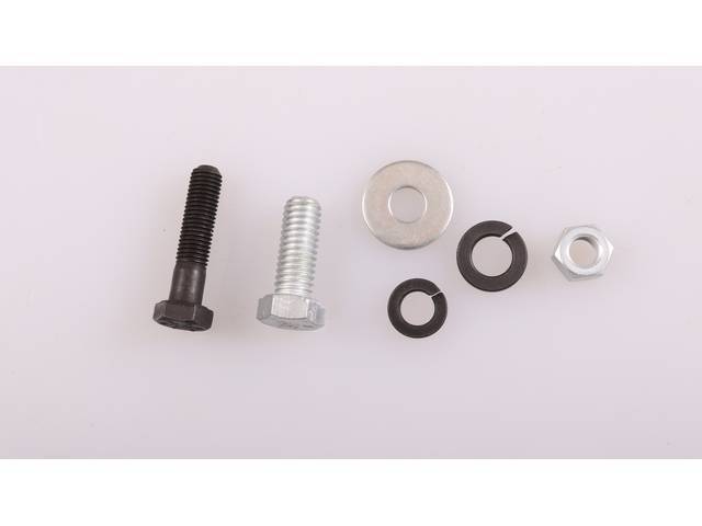AC Compressor Upper Front Brace Fastener Kit, 6-piece, OE Correct AMK Products reproduction for (64-68)