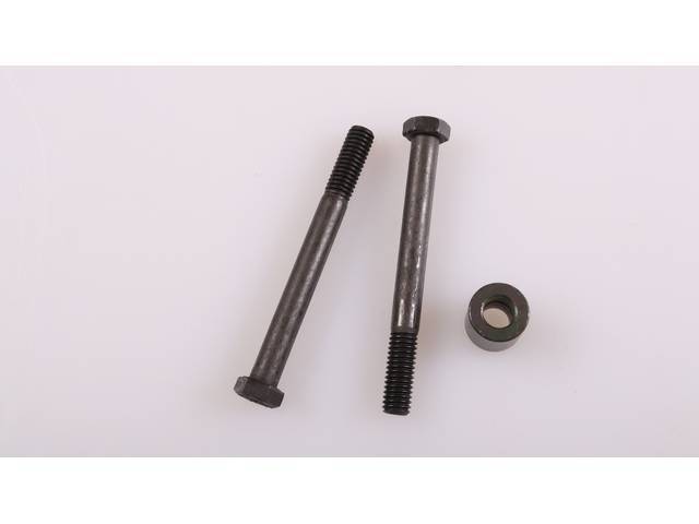 AC Compressor Support to Exhaust Manifold Fastener Kit, 3-piece, OE Correct AMK Products reproduction for (69-70)