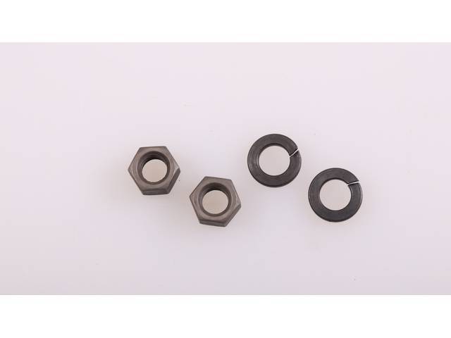 AC Compressor Support to Exhaust Manifold Fastener Kit, 4-piece, OE Correct AMK Products reproduction for (1981)