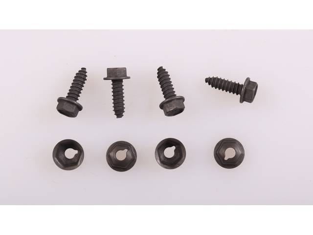 AC Condenser Fastener Kit, 8-pc OE Correct AMK Products reproduction for (68-72)