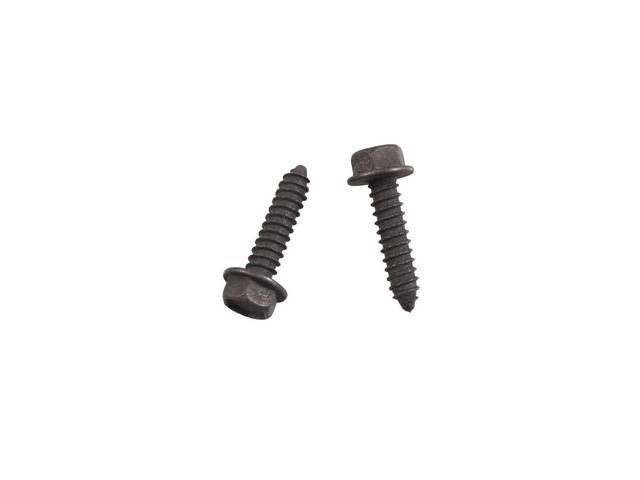 AC Receiver Drier to Radiator Support Fastener Kit, (2) piece, OE Correct AMK Products reproduction