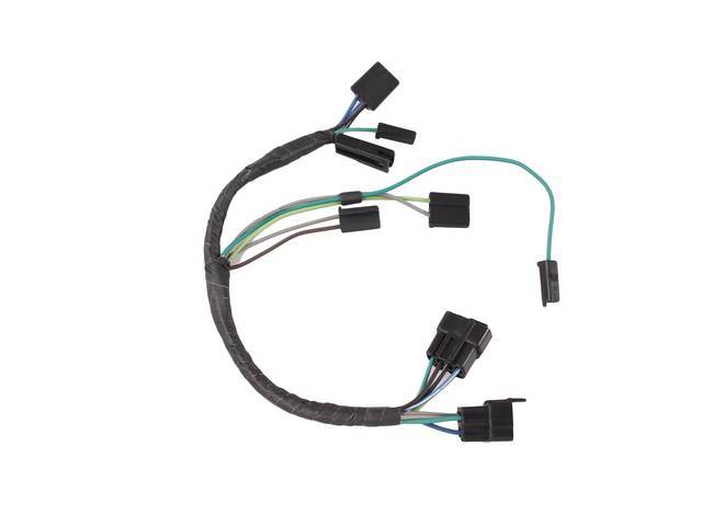 HARNESS, A/C, dash side, use w/ engine side harness (our p/n C-9275-413A), OE style repro