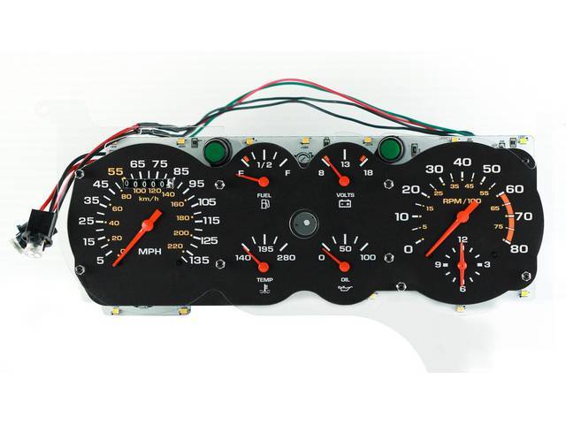 Gauge Kit, Classic Instruments, OE Style, without Gear Indicator