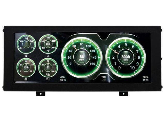 InVision LCD Digital Dash Instrumentation, Autometer, Universal Panel