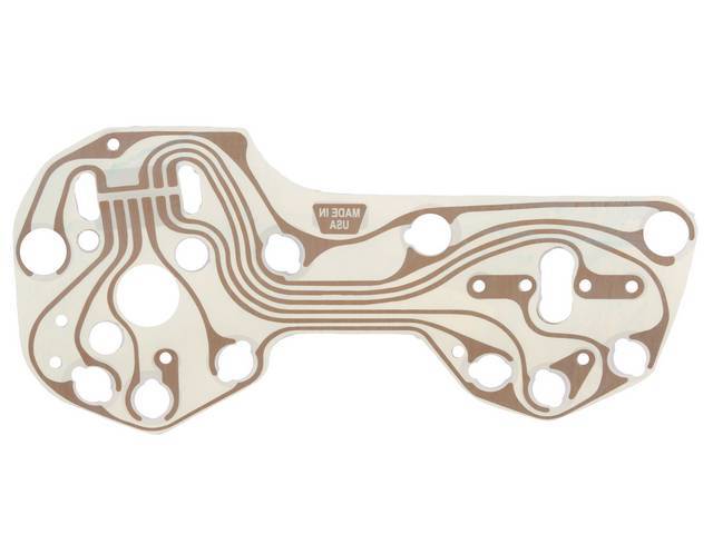 Instrument Cluster Printed Circuit Board, Reproduction for (67-68)