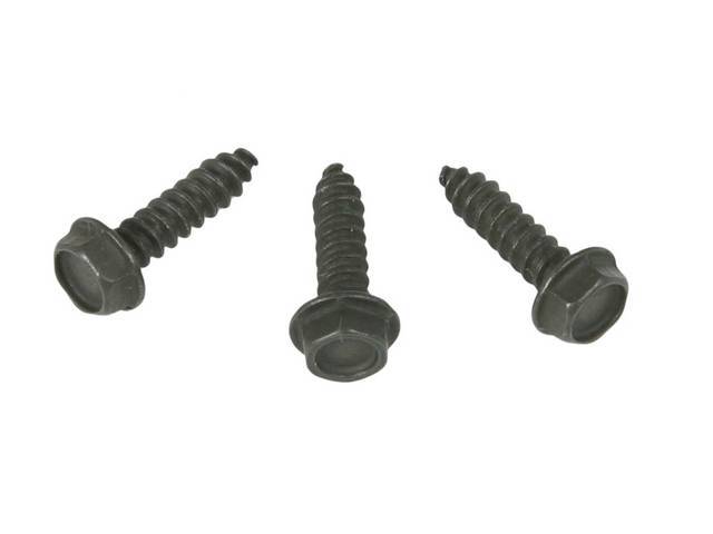 FASTENER KIT, TACHOMETER, (3), HEXWASHER AB-TYPE SHEET METAL SCREW W/ POINTED END SCREWS