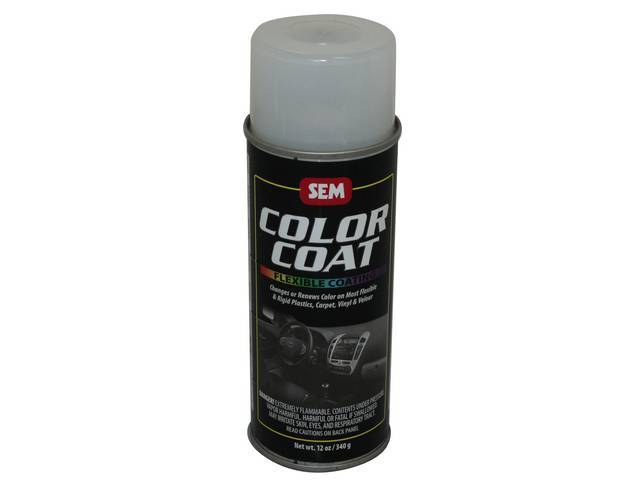 INTERIOR PAINT, Flat Clear, use on dash and upper instrument panel area over Acrylic lacquer paints to reduce glare and provide a more correct finish