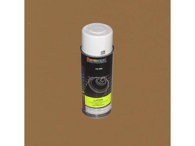 Interior Paint, Acrylic Lacquer, Dark Camel Tan, 12 Fluid Ounce Spray Can