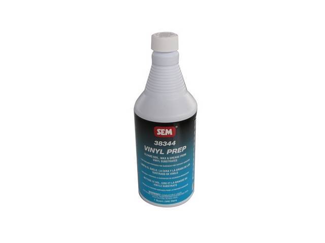 CLEANER, VINYL PREP, 1 QUART BOTTLE  ** See p/n C-CVA for 14 fluid ounce spray can **
