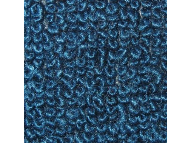 CARPET, Fold Down, Raylon (Loop Style), Bright Blue