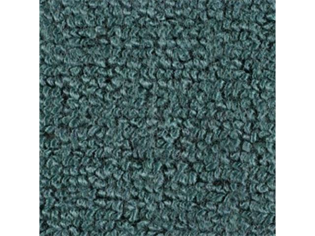 CARPET, Fold Down, Raylon (Loop Style), Turquoise