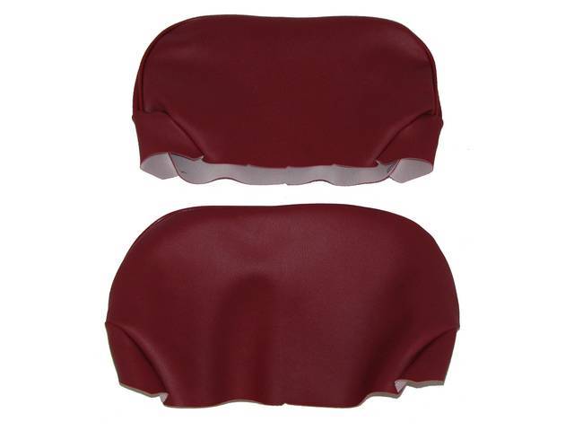 COVER SET, Head Rest, Red