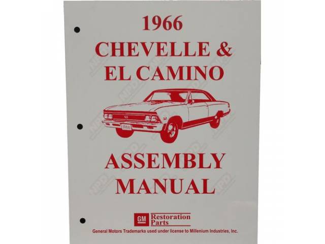 Factory Assembly Manual, Reprint for (1966)