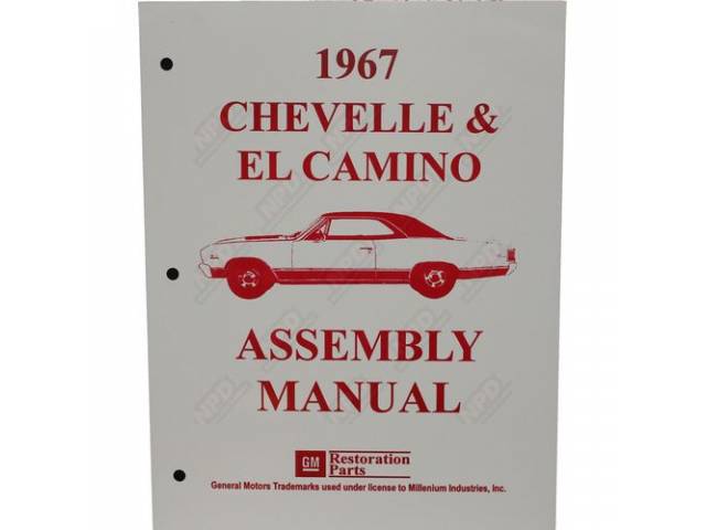 Factory Assembly Manual, Reprint for (1967)