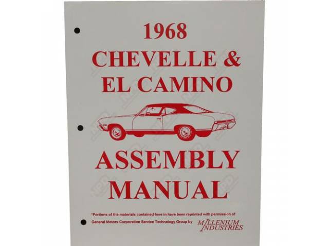 Factory Assembly Manual, Reprint for (1968)