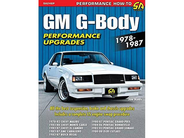 GM G-Body Performance Upgrades 1978-1987 Book, 146 pages with 395 B/W photos, 8.5 X 11 inch paperback 