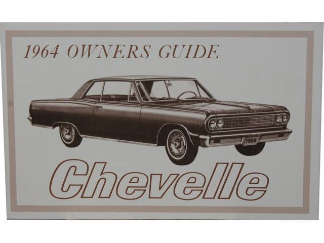 Owners Manual, Reproduction for (1964)