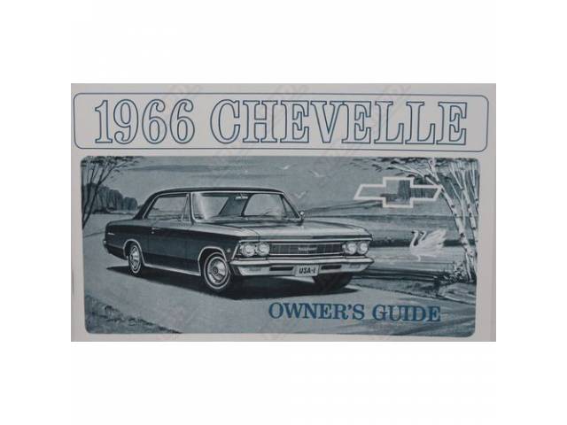 Owners Manual, Reproduction for (1966)