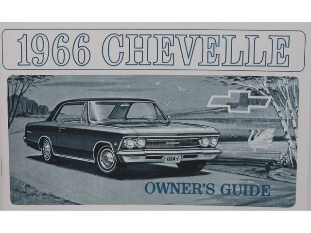 Owners Manual, Reproduction for (1966)