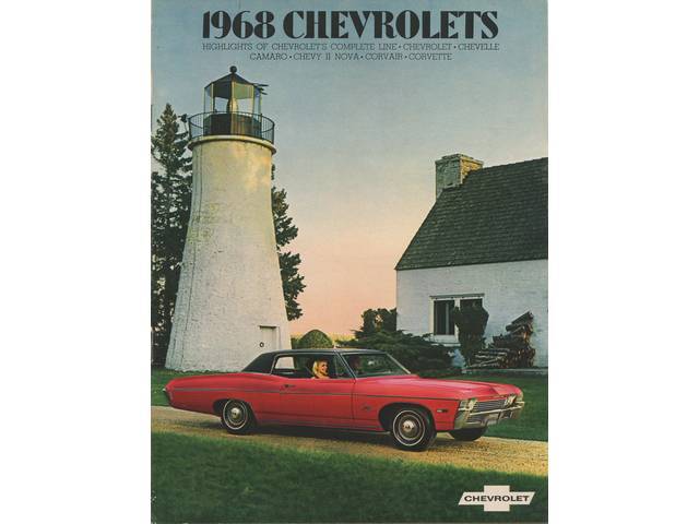 BOOK, Sales Brochure, Original Printing by GM, 12 pages of color Photos