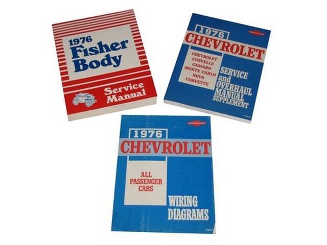 BOOK, Chevrolet Service Manual, Repro