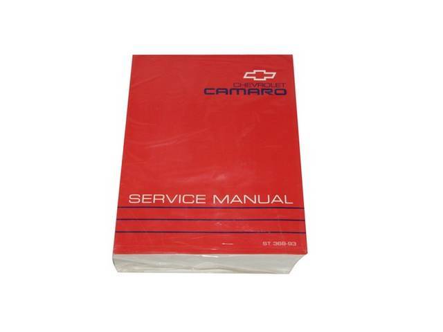 BOOK, Camaro Service Manual, Repro