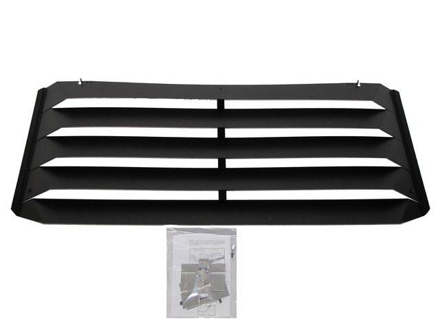Rear Window Louver, Aluminum, Reproduction for (67-69)