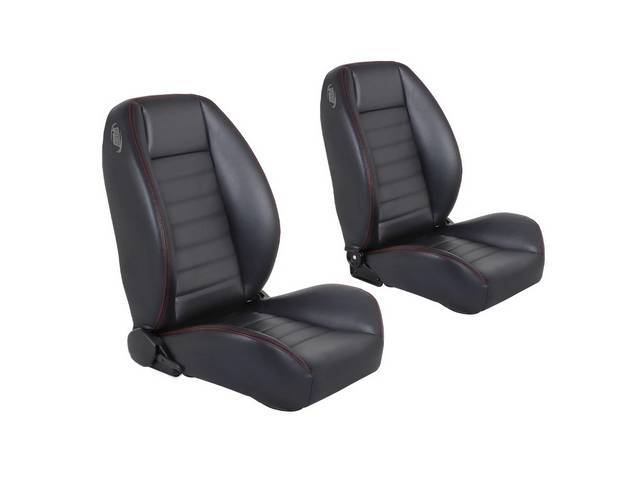 TMI Pro Classic Series, Cruiser Collection Low Back Style Complete Seat Set