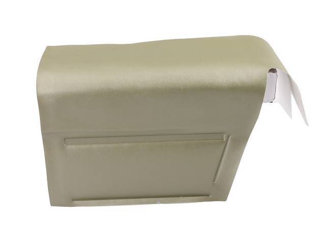 Panel Set, Inside Quarter, Dlx, Medium Green  <p><strong>Note:</strong></p><p>Note: These panels do not include the top garnish rails (usually plastic or metal) or the windowfelts. Windowfelts can be purchased separately from NPD, the customer must re-use