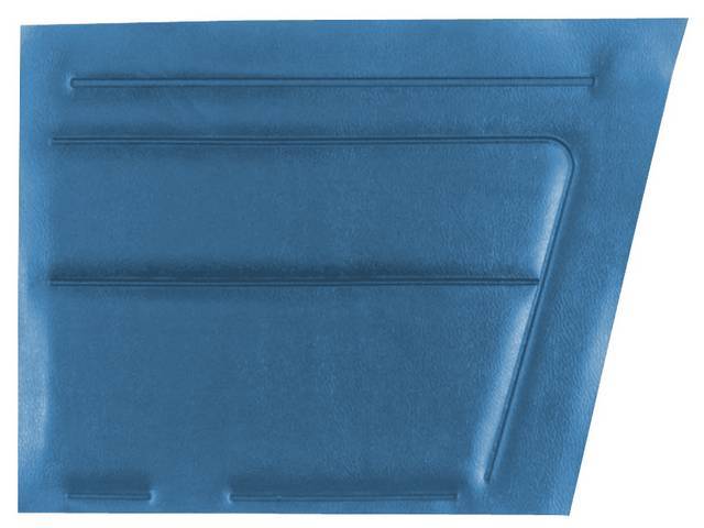 Premium Deluxe Inside Quarter Panel Set, Bright Blue