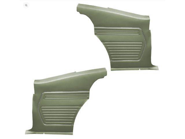 Light Green Premium Standard Interior Inside Quarter Panel Set, Madrid Grain Vinyl, Pre-Assembled