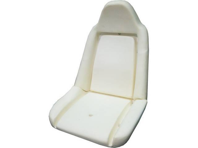 Molded Bucket Seat Foam, restoration quality reproduction