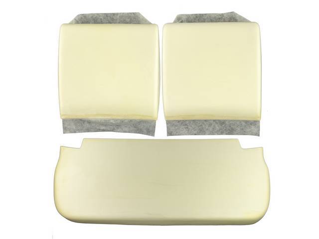Molded Bench Seat Foam, restoration quality reproduction