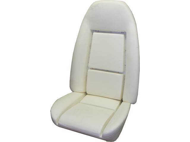 Molded Bucket Seat Foam, Deluxe Interior, professional quality reproduction